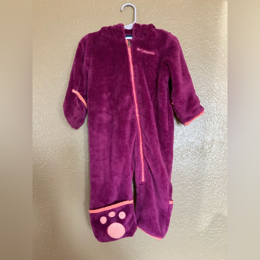 Columbia baby bear bunting